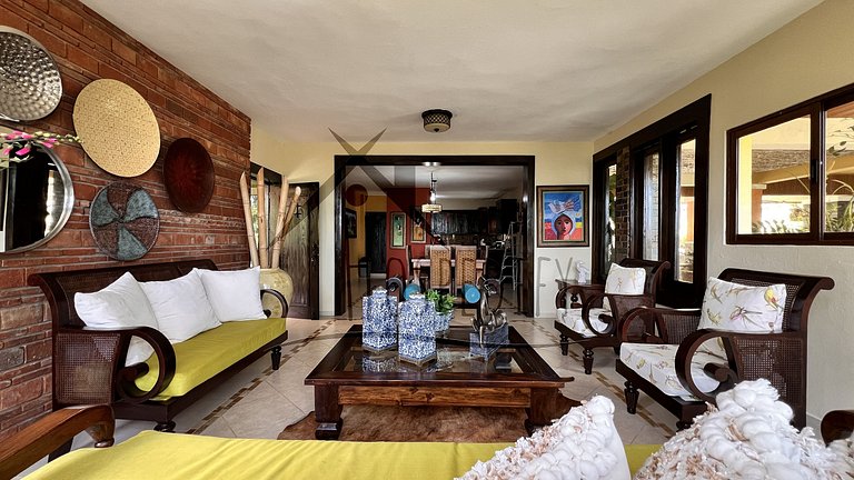 Lujosa Villa a 9 Mns. del Centro Cocna y lmpza inc