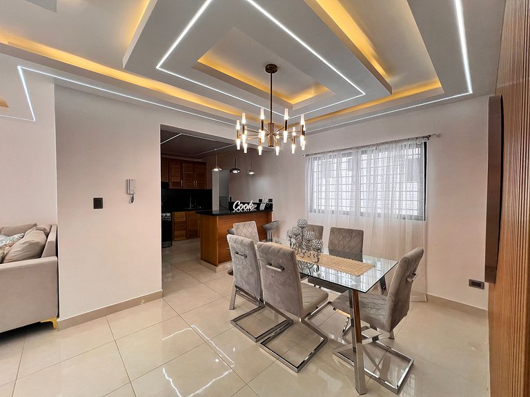 Cómodo apartamento para 8 pers. en Santiago