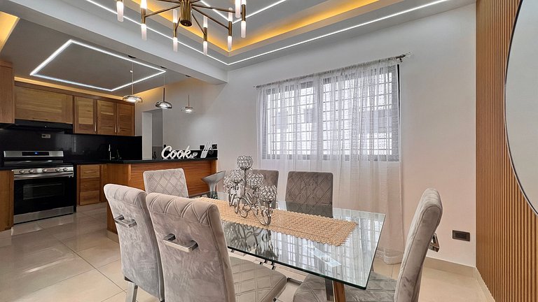 Cómodo apartamento para 8 pers. en Santiago