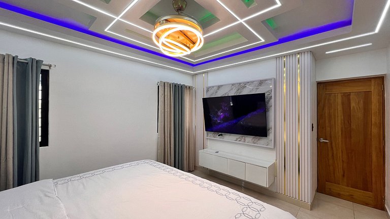 Cómodo apartamento para 8 pers. en Santiago