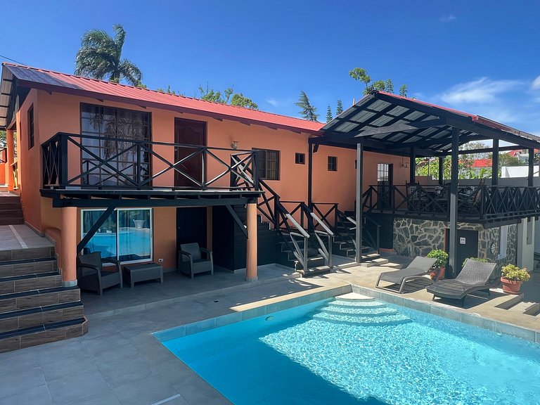 Villa Lo' Palo - Villa en Jarabacoa para hasta 43 personas