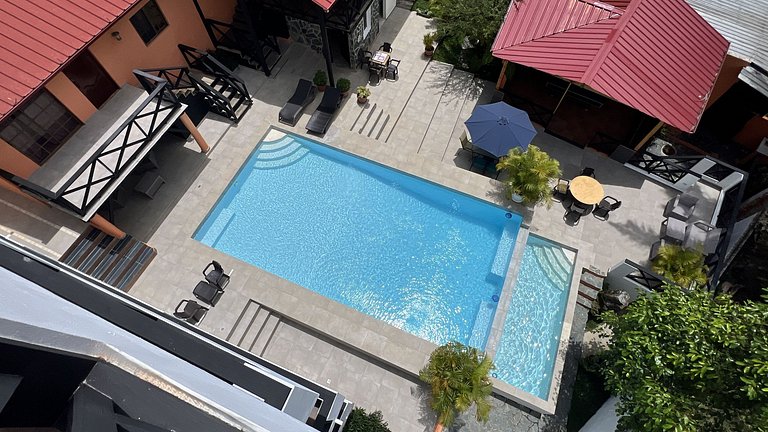 Villa Lo' Palo - Villa en Jarabacoa para hasta 43 personas