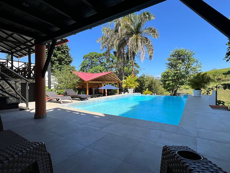 Villa Lo' Palo - Villa en Jarabacoa para hasta 43 personas