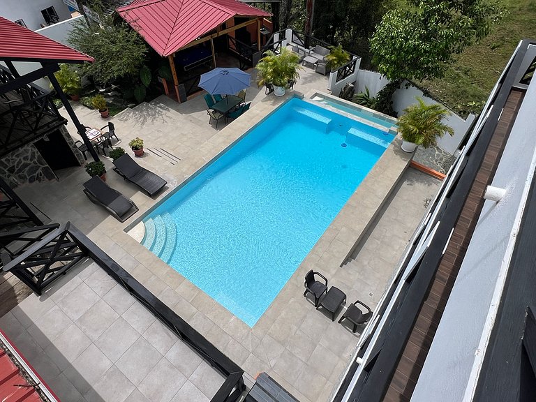 Villa Lo' Palo - Villa en Jarabacoa para hasta 43 personas