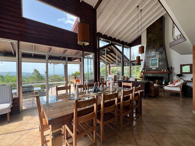 Villa Bartolo, Villa en Jarabacoa con vista a la montaña