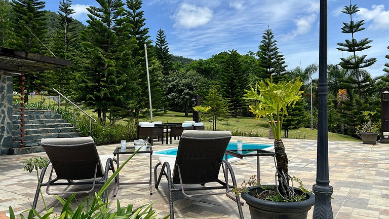 Villa Bartolo, Villa en Jarabacoa con vista a la montaña