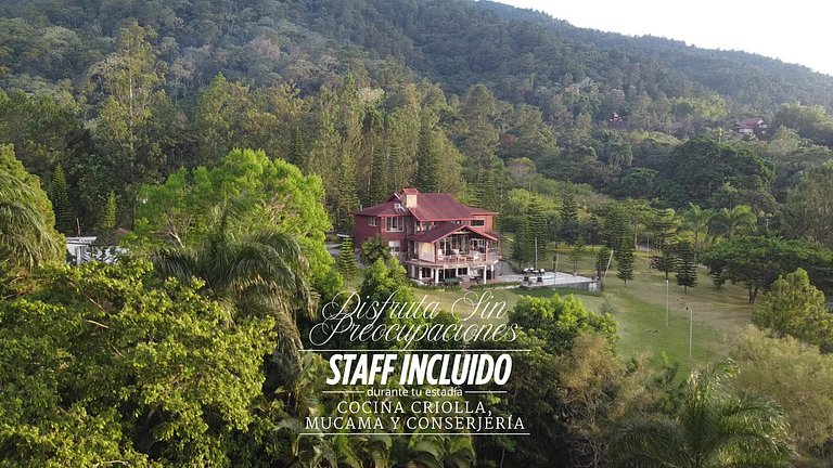 Villa Bartolo, Villa en Jarabacoa con vista a la montaña