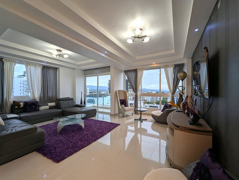 Investment Opportunity in Three-Level Penthouse in Santiago