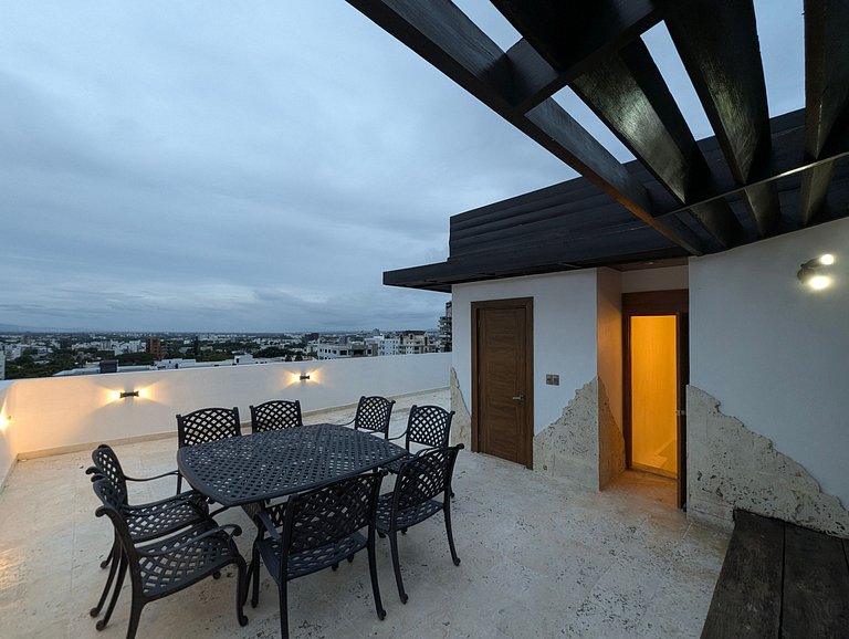 Investment Opportunity in Three-Level Penthouse in Santiago