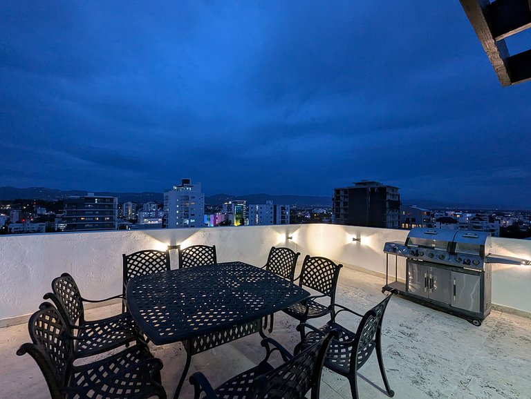 Investment Opportunity in Three-Level Penthouse in Santiago