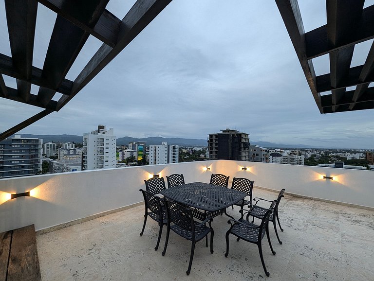 Investment Opportunity in Three-Level Penthouse in Santiago