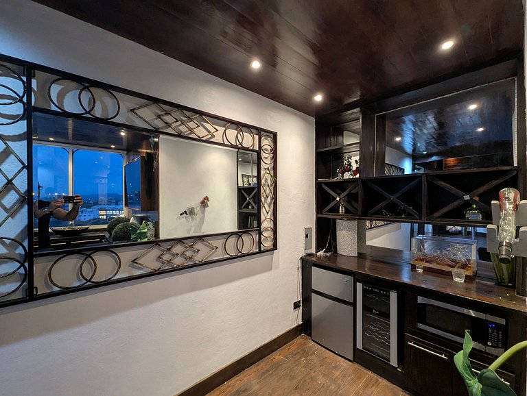 3-level penthouse with sport bar and terrace