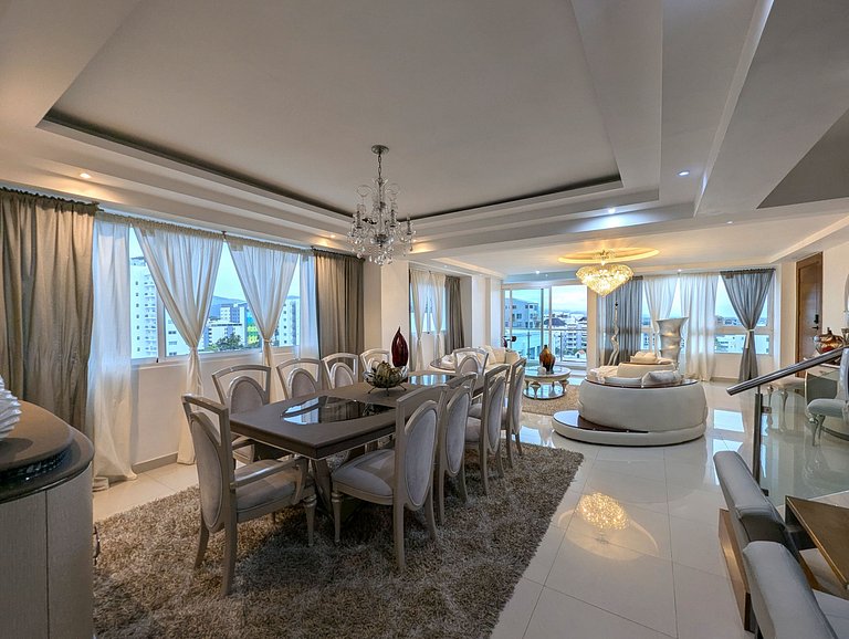 Investment Opportunity in Three-Level Penthouse in Santiago