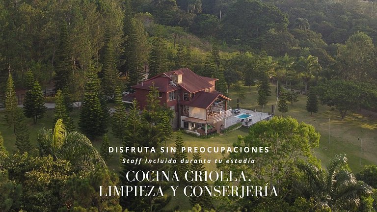 Villa Bartolo, Villa in Jarabacoa with mountain views