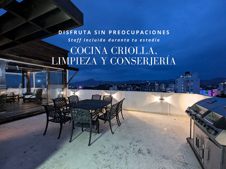 Pent House de lujo 3 Niveles En Santiago De Los Caballeros